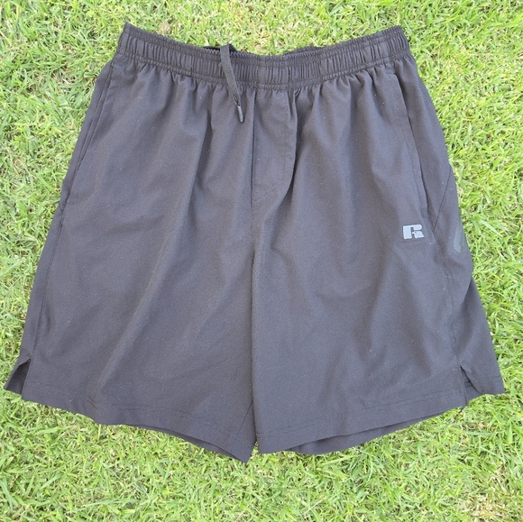 Russell Athletic Other - Russell Athletic Black Athletic Shorts Relaxed Fit Size L